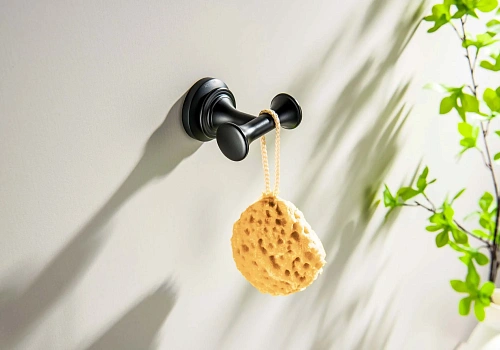 Крючок Aquatek КЛАССИК AQ4502MB черный матовый Крючок Aquatek КЛАССИК AQ4502MB черный матовый