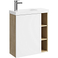 Корпус тумбы под раковину Aqwella Alba 60 L ALB0106LDD подвесной дуб давос 600х700х250 мм Корпус тумбы под раковину Aqwella Alba 60 L ALB0106LDD подвесной дуб давос 600х700х250 мм