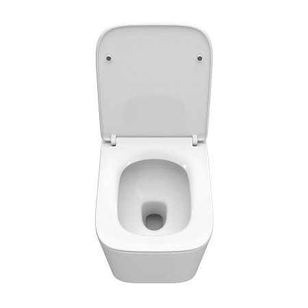 Унитаз подвесной BelBagno DUE-TOR BB5171CH-TOR/SC безободковый c сиденьем Унитаз подвесной BelBagno DUE-TOR BB5171CH-TOR/SC безободковый c сиденьем