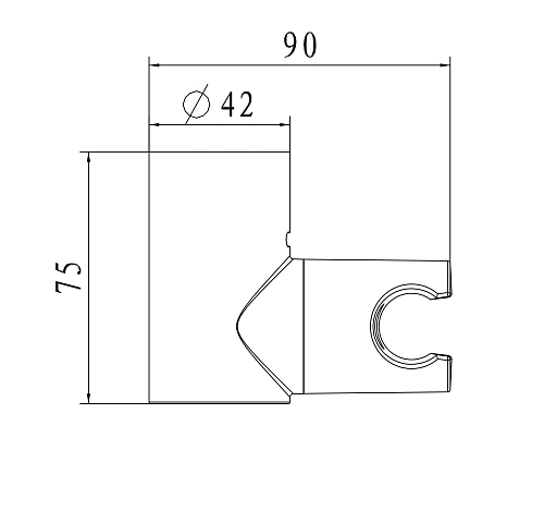 Держатель ручного душа Wonzon & Woghand хром (WW-994224-CR) Держатель ручного душа Wonzon & Woghand хром (WW-994224-CR)