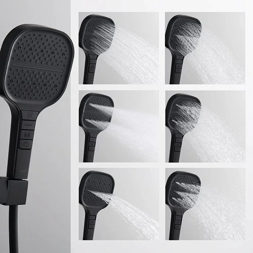 Душевая система Raglo R51.24.06, черный Душевая система Raglo R51.24.06, черный