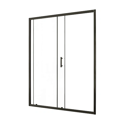 Душевая дверь Taliente 130x195см, прозрачное стекло 6мм, черный профиль TA-130-1CB Душевая дверь Taliente 130x195см, прозрачное стекло 6мм, черный профиль TA-130-1CB