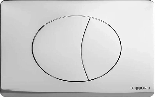 Инсталляция для унитаза STWORKI 510162 с кнопкой смыва 230823 хром матовый 559915 Инсталляция для унитаза STWORKI 510162 с кнопкой смыва 230823 хром матовый 559915