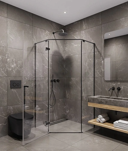 Душевой уголок Timo (T71) TTSSP-100/03C-8 1000x1000x2000, профиль черный, стекло прозрачное 8 мм Душевой уголок Timo (T71) TTSSP-100/03C-8 1000x1000x2000, профиль черный, стекло прозрачное 8 мм