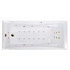 Картинка анонса товара «акриловая ванна excellent palace 180x80 ultra золото waex.pal18.ultra.gl»