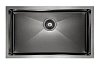 Картинка анонса товара «кухонная мойка paulmark gerberg 74 uni, pm257444-gm, вороненая сталь, 740х440мм»