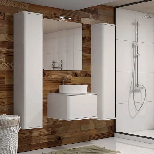 Шкаф-пенал PRATO Рим п6-35 универсальный 233 04-06035-00 00 БЕЛ белый Шкаф-пенал PRATO Рим п6-35 универсальный 233 04-06035-00 00 БЕЛ белый