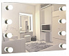 Картинка анонса товара «зеркало silver mirrors 1000x800 гримерное, 8 ламп антураж (фр-00002173)»