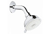 Картинка анонса товара «верхний душ grohe new tempesta rustic 100 iv с душевым кронштейном, хром (26089001)»