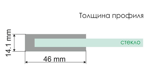 Душевая перегородка Wasserkraft Aller 10H 10H06-RP80 Fixed Душевая перегородка Wasserkraft Aller 10H 10H06-RP80 Fixed