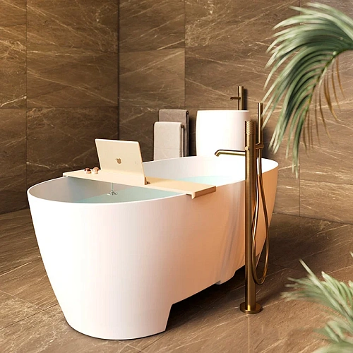 Ванна отдельностоящая LOFO 170x80 UM12122 Solid Surface матовая белая Ванна отдельностоящая LOFO 170x80 UM12122 Solid Surface матовая белая