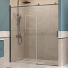 Душевая дверь BelBagno SOFT_CLOSE-2-BF-1-180-C-GM 180 см, профиль оружейная сталь, стекло прозрачное Душевая дверь BelBagno SOFT_CLOSE-2-BF-1-180-C-GM 180 см, профиль оружейная сталь, стекло прозрачное