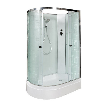 Душевая кабина Dto EM2712R (EM2712REL) 120x80 см с электрикой