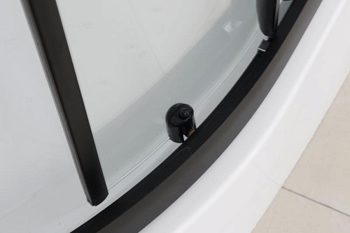 Душевая кабина Frank F400 Black 100х100х200 см 400404 Душевая кабина Frank F400 Black 100х100х200 см 400404
