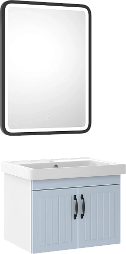 Тумба с раковиной DIWO Сочи 60 подвесная, дуб альбион 579240 Тумба с раковиной DIWO Сочи 60 подвесная, дуб альбион 579240