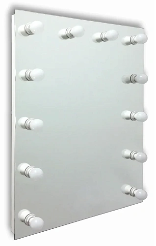 Зеркало SILVER MIRRORS 600x800 Гримерное, 12 ламп Бриджит (ФР-00000841) Зеркало SILVER MIRRORS 600x800 Гримерное, 12 ламп Бриджит (ФР-00000841)