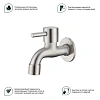 Кран Splenka S249.71 для бани и сауны угловой, сатин Кран Splenka S249.71 для бани и сауны угловой, сатин