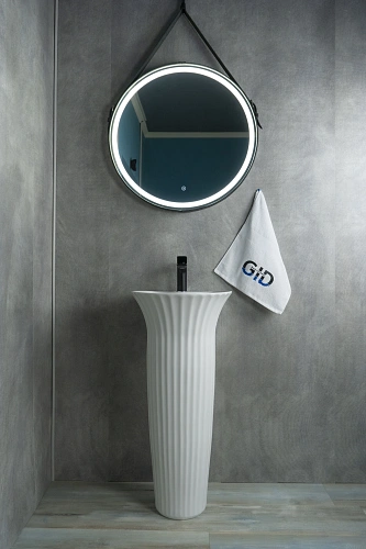 Раковина Gid Nb132 81113 напольная белая 41x41x84 Раковина Gid Nb132 81113 напольная белая 41x41x84