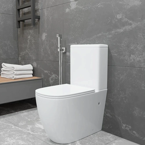 Унитаз напольный CHARUS CARAVAN CT700-131W с сиденьем Унитаз напольный CHARUS CARAVAN CT700-131W с сиденьем