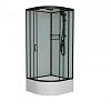 Душевая кабина Frank F400/2 М Black черный профиль матовое стекло 100x100 20072 Душевая кабина Frank F400/2 М Black черный профиль матовое стекло 100x100 20072
