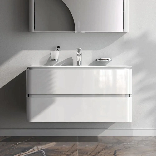 Тумба под раковину AM.PM Sensation M30FHX1002WG подвесная, 100 см, белый Тумба под раковину AM.PM Sensation M30FHX1002WG подвесная, 100 см, белый