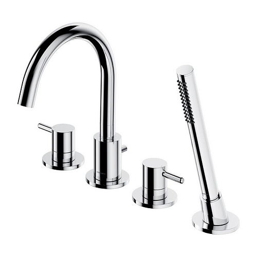 Смеситель на борт ванны OMNIRES Y Y1232CR хром на 4 отверстия Смеситель на борт ванны OMNIRES Y Y1232CR хром на 4 отверстия