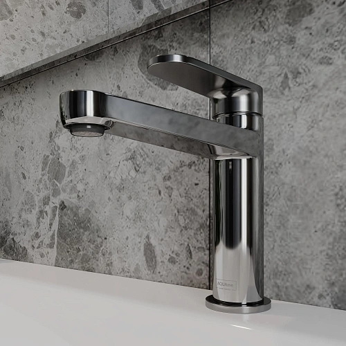 Смеситель для раковины AQUAme Novara AQM6910CR хром Смеситель для раковины AQUAme Novara AQM6910CR хром