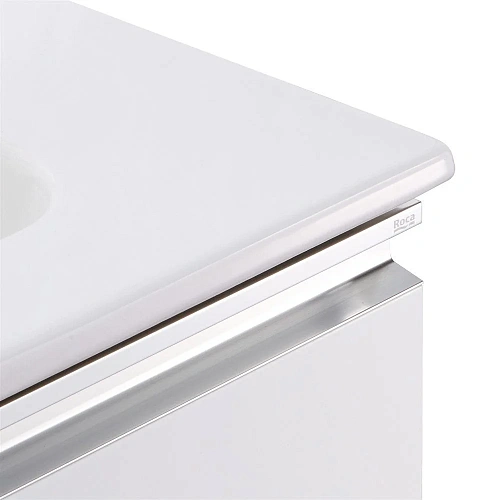 Тумба под раковину Roca The Gap 60 белый глянец 2 ящика A857397806 Тумба под раковину Roca The Gap 60 белый глянец 2 ящика A857397806