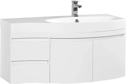 Тумба под раковину Aquanet Опера 115 R белый (2 дверцы 2 ящика) 00169654 Тумба под раковину Aquanet Опера 115 R белый (2 дверцы 2 ящика) 00169654