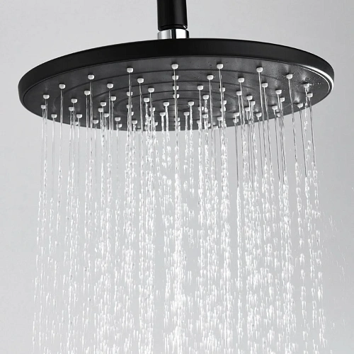 Верхний душ WasserKRAFT A077 черный Верхний душ WasserKRAFT A077 черный