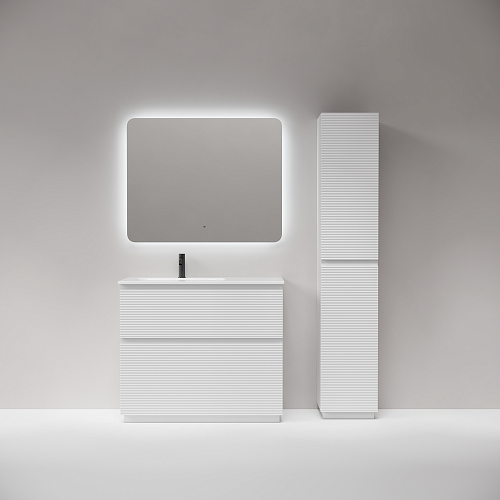 Тумба под раковину SANCOS Folk Floor FL100FLW левая 995х445х850 Bianco, напольная Тумба под раковину SANCOS Folk Floor FL100FLW левая 995х445х850 Bianco, напольная