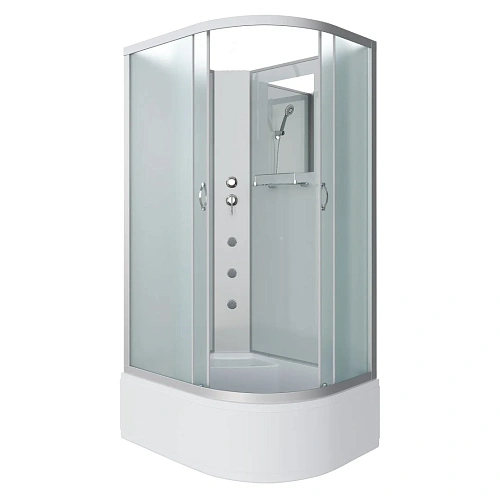 Душевая кабина Niagara Classic NG-2310-14LBKG (1200х800х2000) высокий поддон (40см) стекло матовое 23101424LBKG Душевая кабина Niagara Classic NG-2310-14LBKG (1200х800х2000) высокий поддон (40см) стекло матовое 23101424LBKG