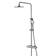Душевая система Lemark Bronx LM3770GM термостатический, графит Душевая система Lemark Bronx LM3770GM термостатический, графит