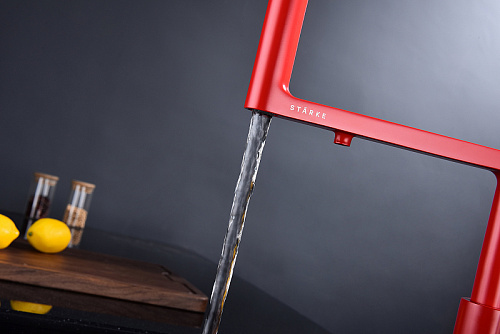 Смеситель для кухни Paulmark Tornado пламя To213402-FI Смеситель для кухни Paulmark Tornado пламя To213402-FI