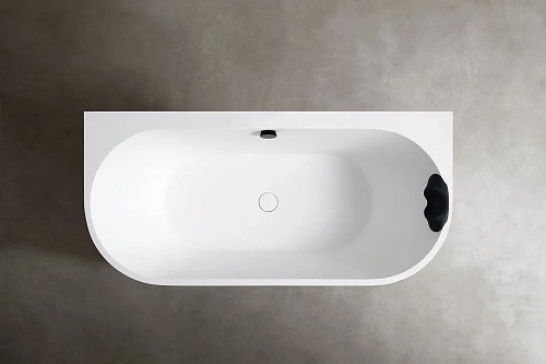 Ванна из искусственного камня ABBER AM9916 170x80 универсальная, белая матовая, композитный камень Rock Ванна из искусственного камня ABBER AM9916 170x80 универсальная, белая матовая, композитный камень Rock