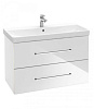 Картинка анонса товара «тумба под раковину villeroy &amp; boch avento a89100b4 (a891 00 b4) crystal white»