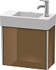 Картинка анонса товара «тумба под раковину duravit xsquare xs4091r6161 подвесная 48 см коричнево-оливковый глянцевый»
