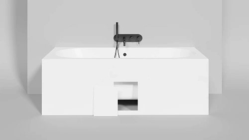 Ванна из искусственного камня Salini ORNELLA AXIS 170x70 104613M S-Sense Ванна из искусственного камня Salini ORNELLA AXIS 170x70 104613M S-Sense