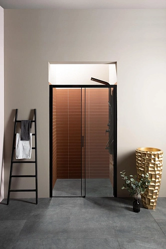 Душевая дверь Aquanet Pleasure AE60-N-150H200U-BT 150, прозрачное стекло Душевая дверь Aquanet Pleasure AE60-N-150H200U-BT 150, прозрачное стекло