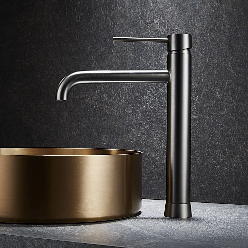 Смеситель для раковины Black&White U7600GM 7600U Смеситель для раковины Black&White U7600GM 7600U