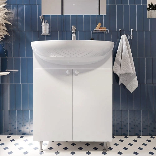 Комплект мебели DIWO Анапа 65 напольная, с сифоном 579846 Комплект мебели DIWO Анапа 65 напольная, с сифоном 579846