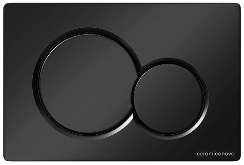 Клавиша смыва Ceramica Nova Balance Sphere CN12-003MB черный матовый Клавиша смыва Ceramica Nova Balance Sphere CN12-003MB черный матовый