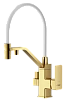 Смеситель для кухни Raglo R85.62.03 с гибким изливом с подключением к фильтру, золотой сатин Смеситель для кухни Raglo R85.62.03 с гибким изливом с подключением к фильтру, золотой сатин