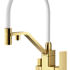 Смеситель для кухни Raglo R85.62.03 с гибким изливом с подключением к фильтру, золотой сатин Смеситель для кухни Raglo R85.62.03 с гибким изливом с подключением к фильтру, золотой сатин