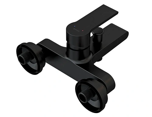 Смеситель для ванны Cersanit BRASKO BLACK (A63108) однорычажный черный 63108 Смеситель для ванны Cersanit BRASKO BLACK (A63108) однорычажный черный 63108