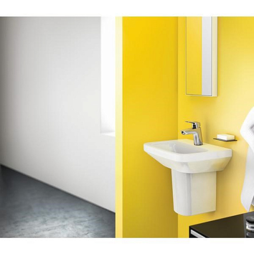 Смеситель для раковины hansgrohe Logis со сливным клапаном Push-Open, хром 71077000 Смеситель для раковины hansgrohe Logis со сливным клапаном Push-Open, хром 71077000