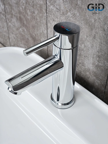 Смеситель для раковины Gid Berlin SS080-CH-K SS080CHK хром Смеситель для раковины Gid Berlin SS080-CH-K SS080CHK хром