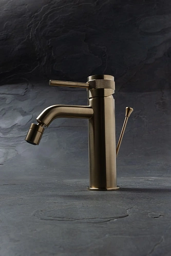 Смеситель для биде Allen Brau Priority 5.31A04-GB (с донным клапаном) золото Смеситель для биде Allen Brau Priority 5.31A04-GB (с донным клапаном) золото