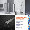 Картинка анонса товара «душевой уголок rgw cl-41 (cl-21 + z-050-1) + душевой трап rgw sdr-31 + душевая стойка rgw sp-23 0409 04092179-05»