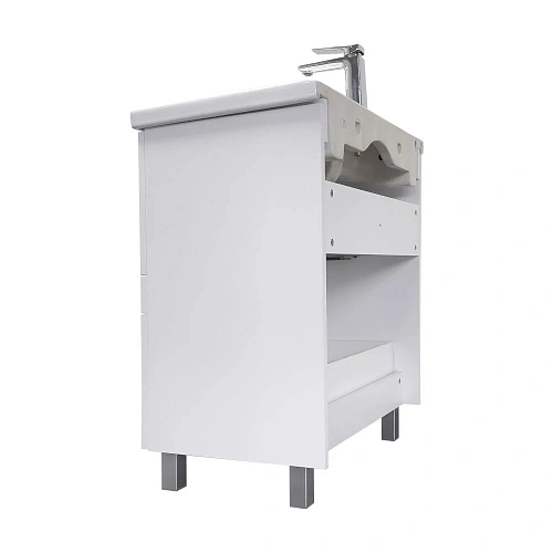 Тумба с раковиной Comforty Лима-70Н2 00-00019211 белый матовый раковина Como 70 Тумба с раковиной Comforty Лима-70Н2 00-00019211 белый матовый раковина Como 70